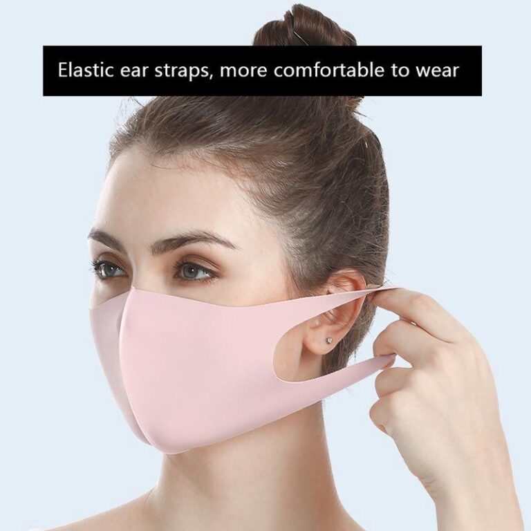 Japanese fashion dust mask printed reusable washable polyester cotton mask (2)