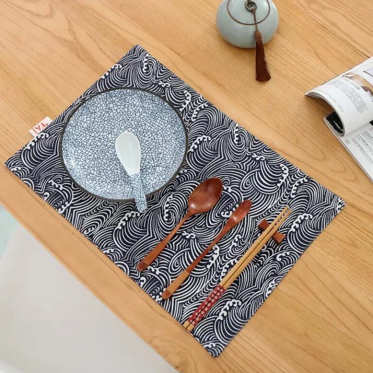 plaid fabric tablecloth3
