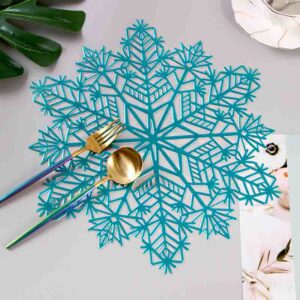Snowflake Insulated Placemats 6