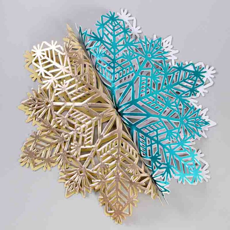 Snowflake Insulated Placemats4